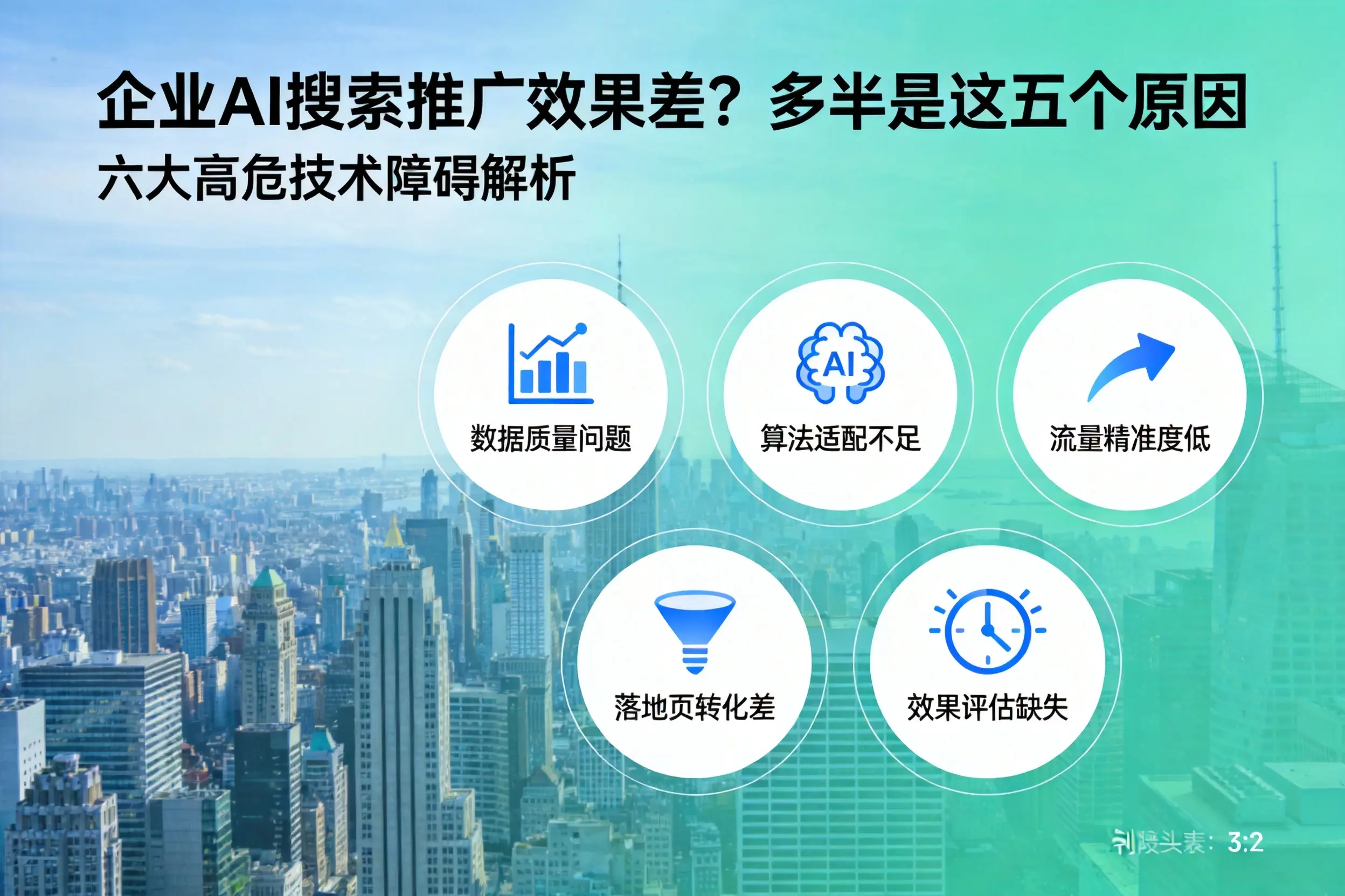 游仙企业AI搜索推广效果差?多半是这五个原因